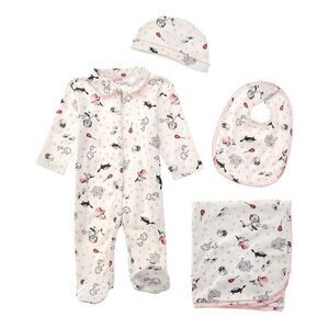 Rachel Riley  Eloise Toy Print Footie Gift Set